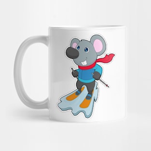 Mouse Skier Ski Winter sports Mug